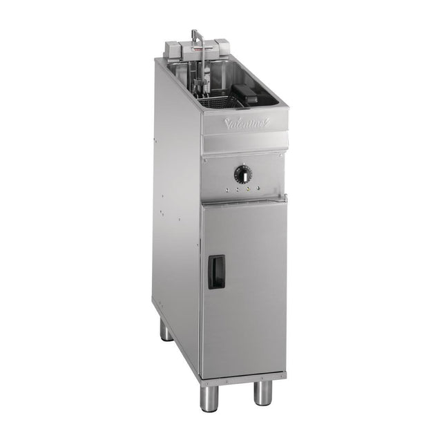 DB596 Valentine Single Tank Single Basket Free Standing Electric Filtration Fryer Evo 200P JD Catering Equipment Solutions Ltd