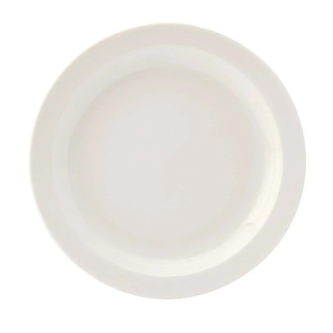 DB610 Utopia Pure White Narrow Rim Plates 167mm (Pack of 36) - JD Catering Equipment Solutions Ltd