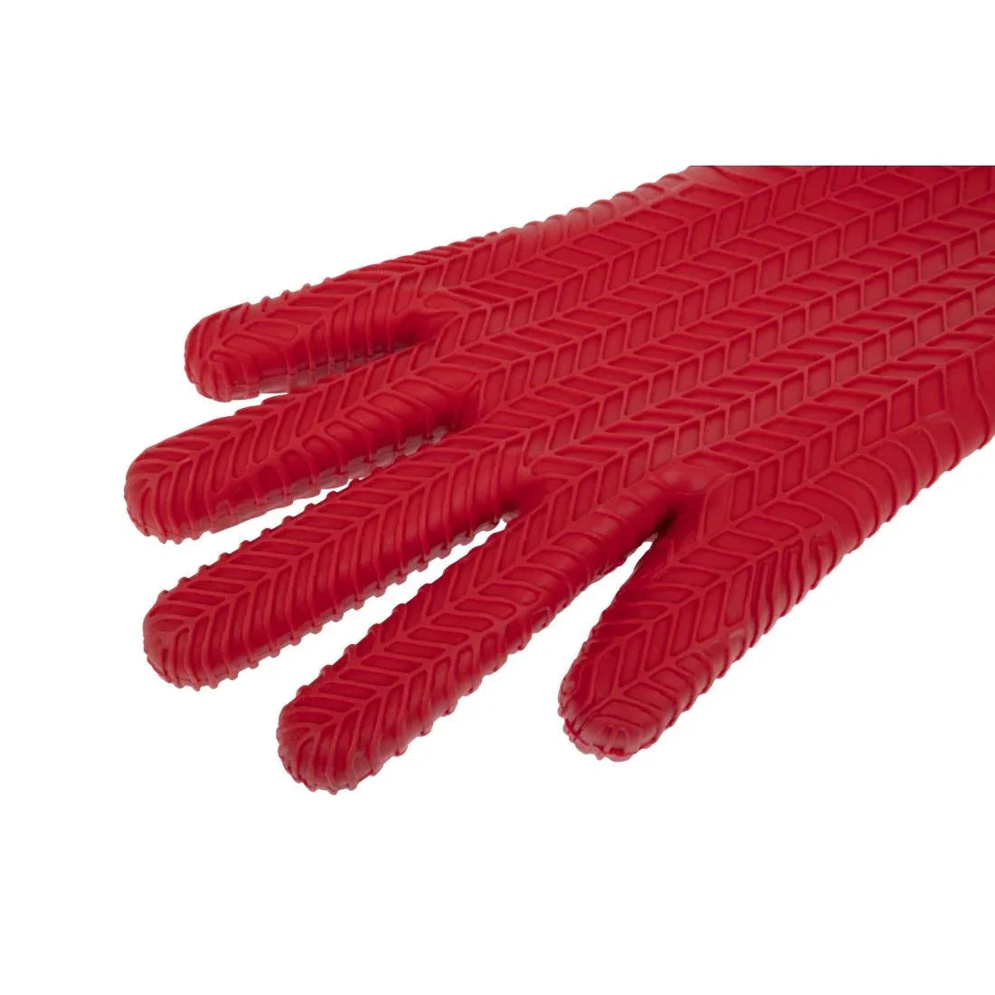 DB879 MasterClass Seamless Silicone Oven Glove with Cotton Sleeve - JD Catering Equipment Solutions Ltd