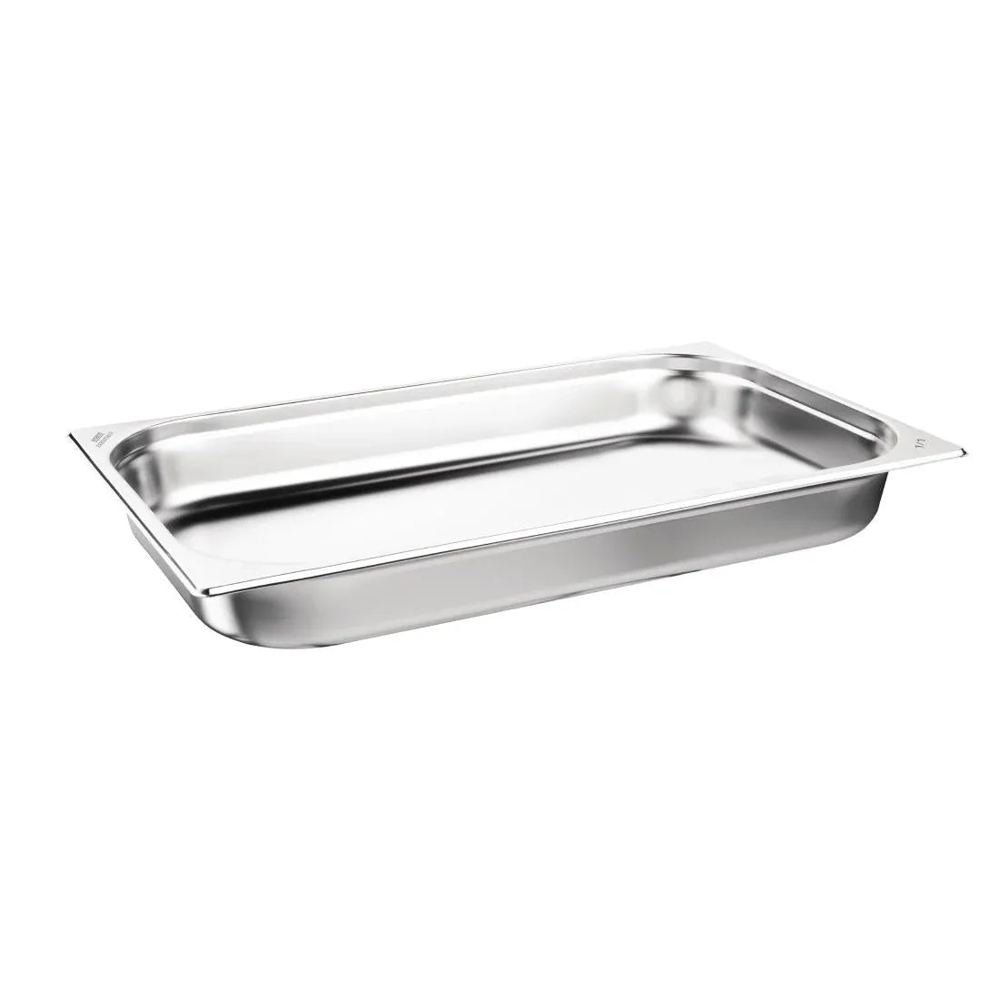 DB881 Nisbets Essentials Stainless Steel Gastronorm Tray 65mm (Pack 3) - JD Catering Equipment Solutions Ltd