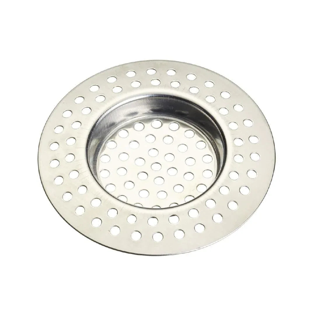DB902 KitchenCraft Stainless Steel Large Hole Sink Strainer 75mm - JD Catering Equipment Solutions Ltd