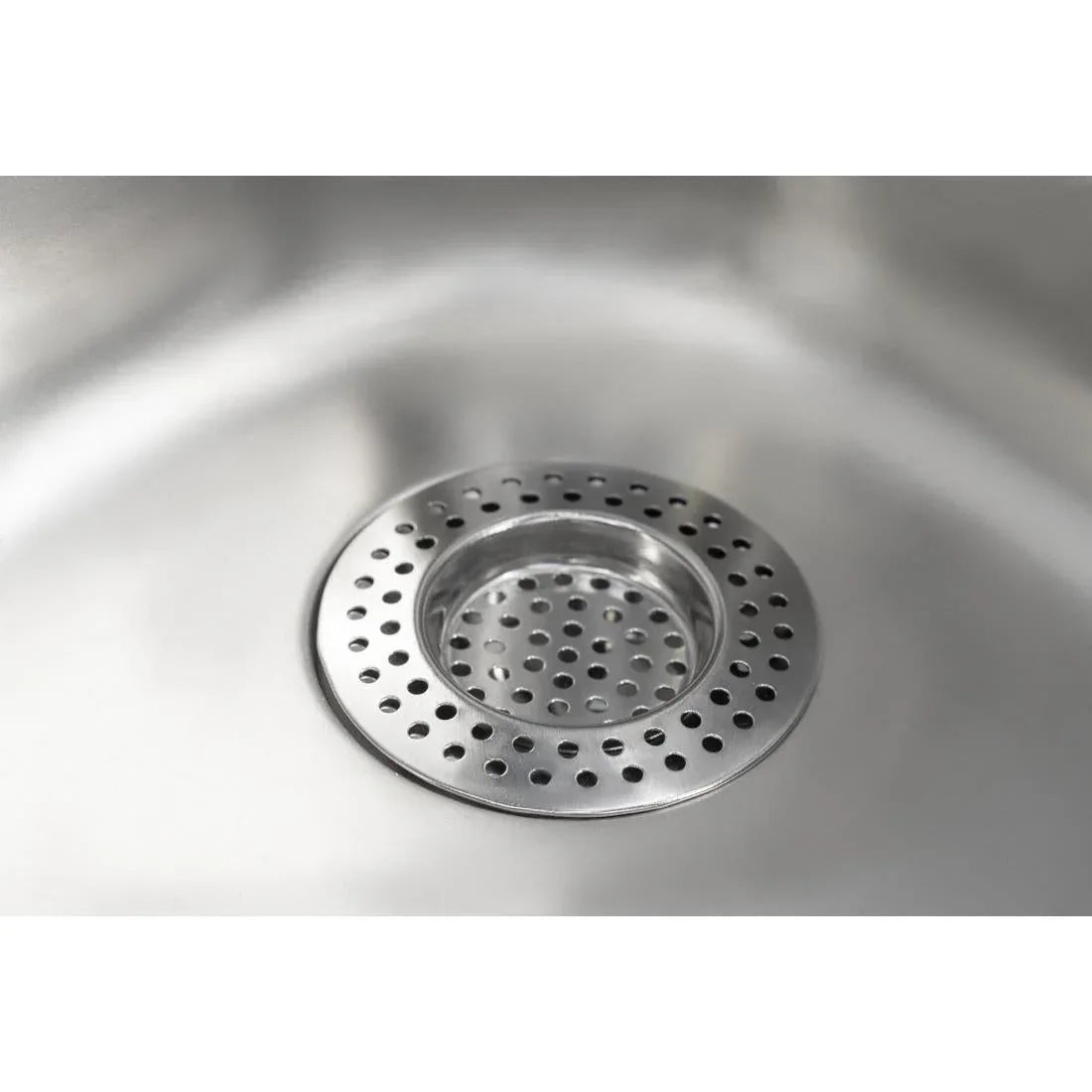 DB902 KitchenCraft Stainless Steel Large Hole Sink Strainer 75mm - JD Catering Equipment Solutions Ltd