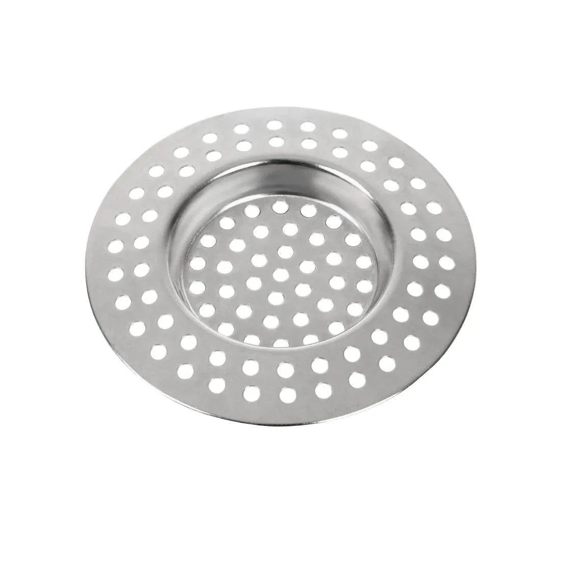 DB902 KitchenCraft Stainless Steel Large Hole Sink Strainer 75mm - JD Catering Equipment Solutions Ltd