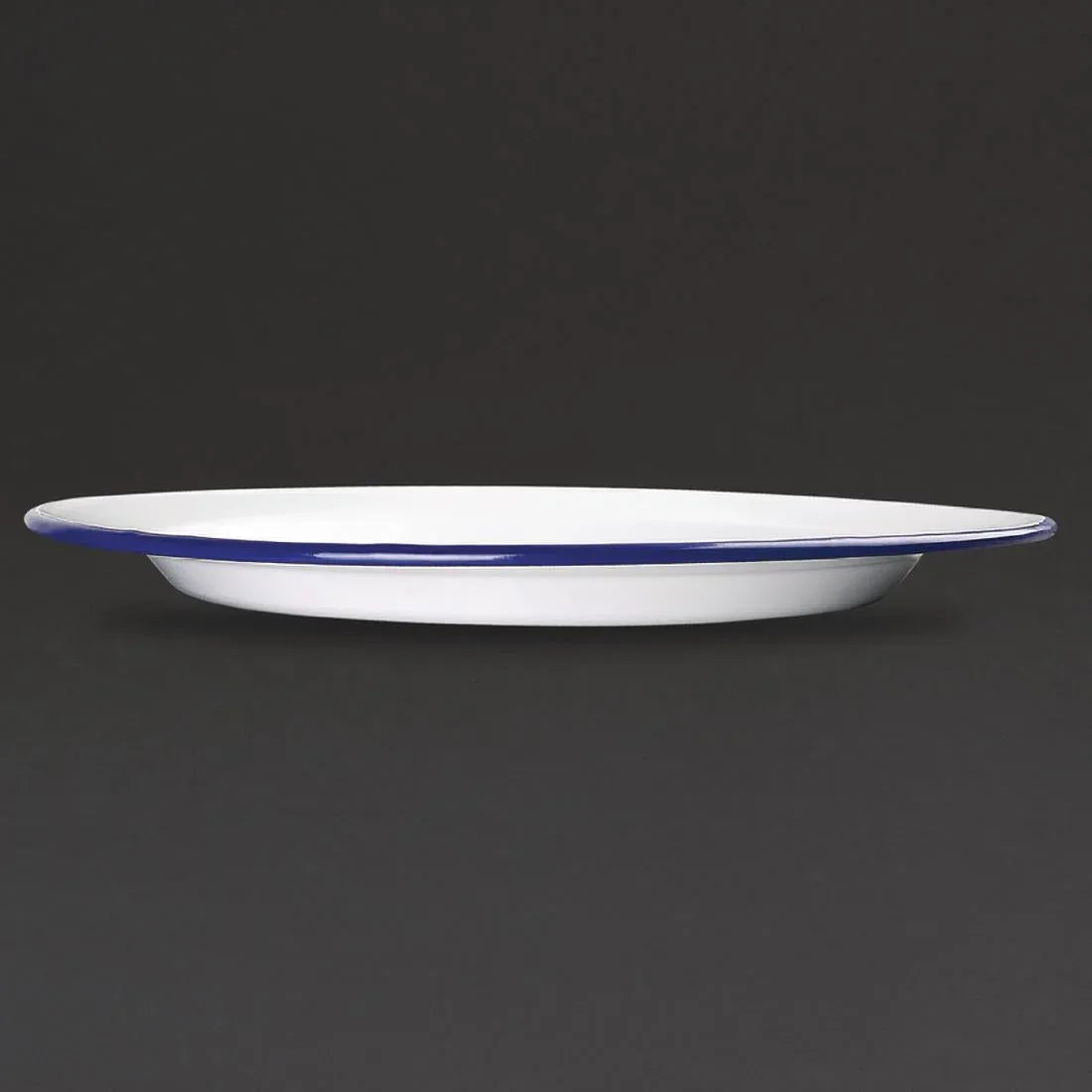 DC388 Olympia Enamel Dinner Plates 300mm (Pack of 6) - JD Catering Equipment Solutions Ltd