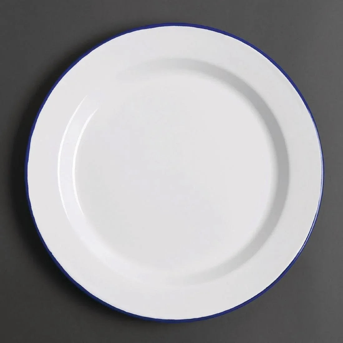 DC388 Olympia Enamel Dinner Plates 300mm (Pack of 6) - JD Catering Equipment Solutions Ltd