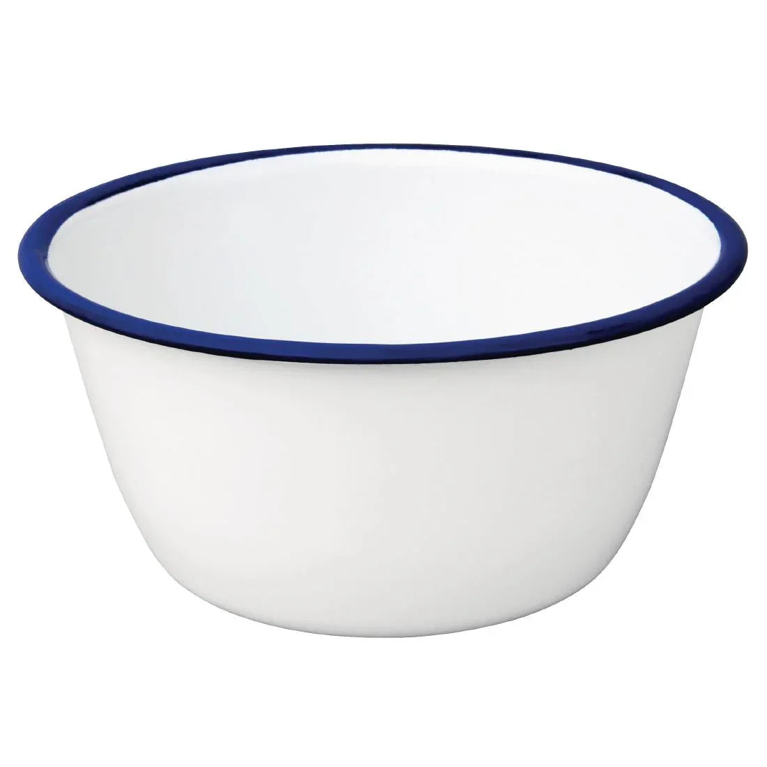 DC389 Olympia Enamel Pudding Bowls 155mm (Pack of 6) - JD Catering Equipment Solutions Ltd