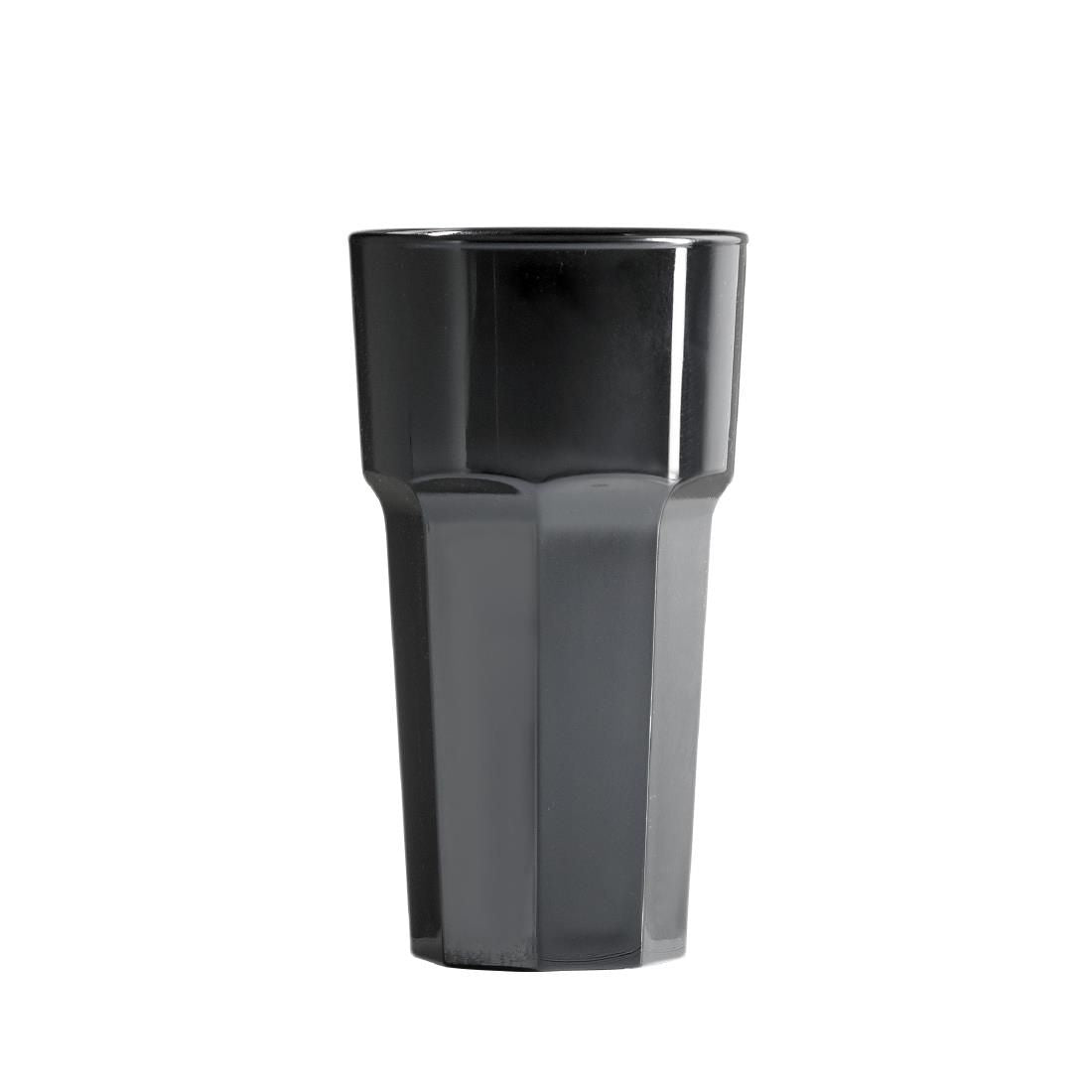 DC411 BBP Polycarbonate Tumbler 341ml Black (Pack of 36) JD Catering Equipment Solutions Ltd