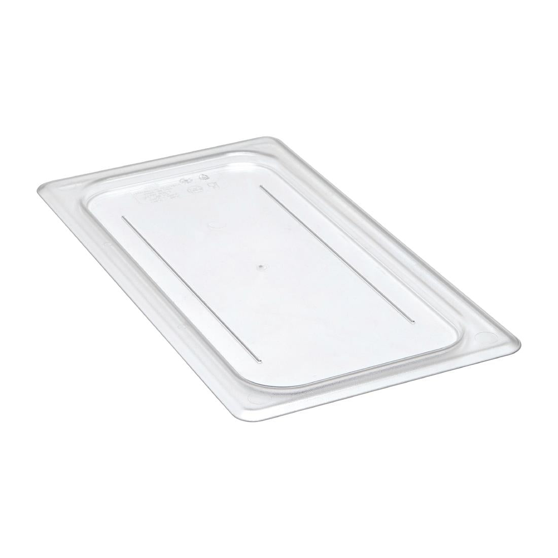 DC664 Cambro Clear Polycarbonate 1/3 Gastronorm Lid JD Catering Equipment Solutions Ltd