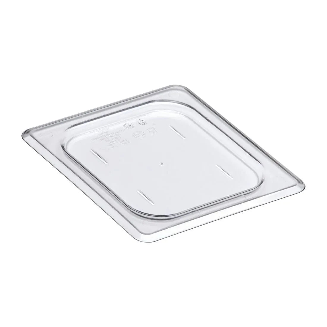DC666 Cambro Clear Polycarbonate 1/6 Gastronorm Lid JD Catering Equipment Solutions Ltd