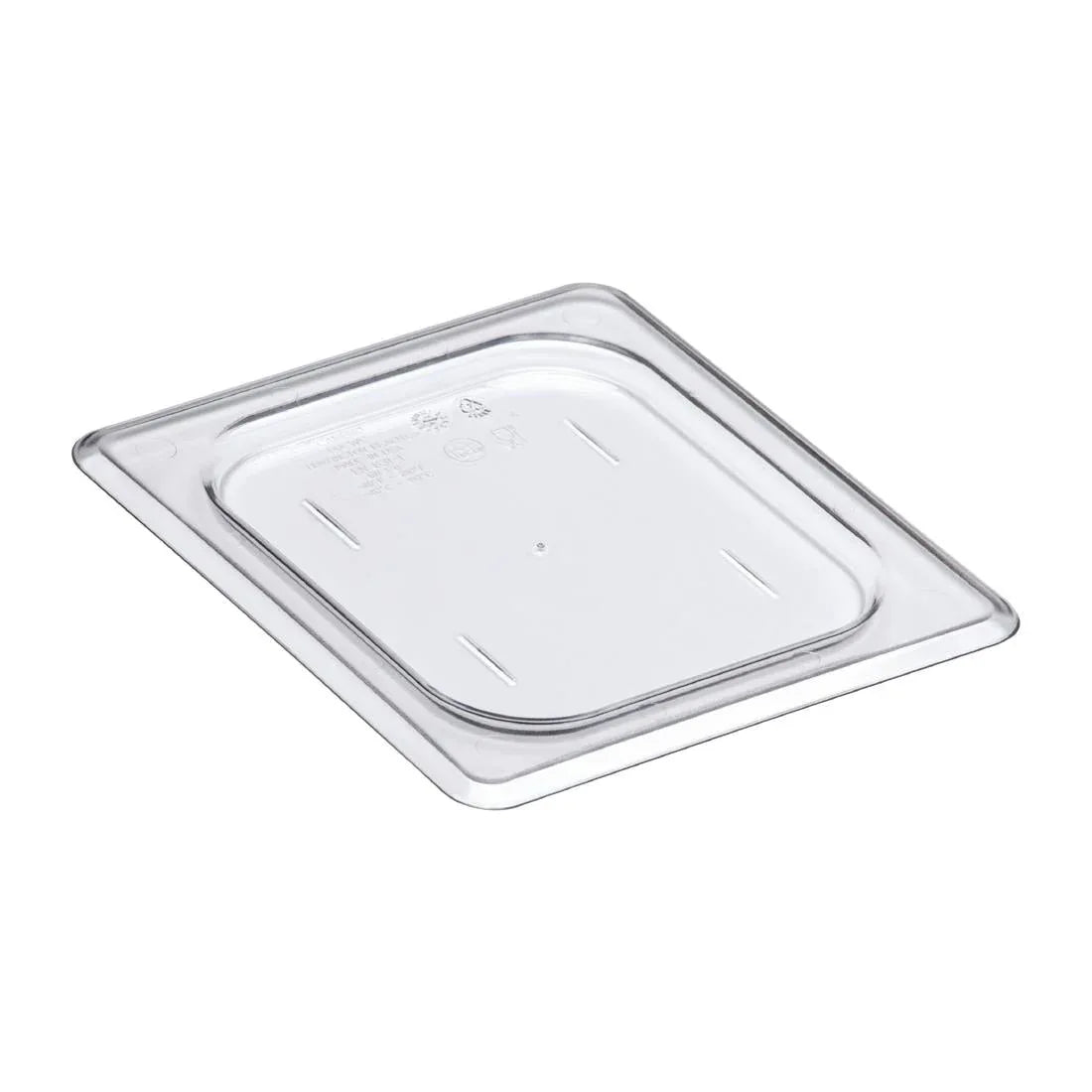 DC666 Cambro Clear Polycarbonate 1/6 Gastronorm Lid JD Catering Equipment Solutions Ltd