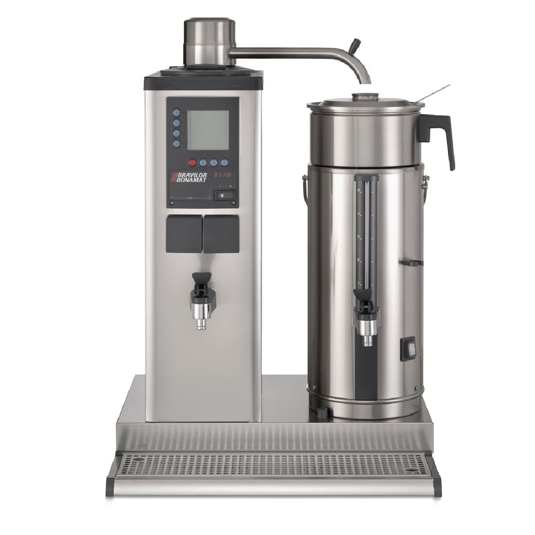 DC686 Bravilor B5 HWR Bulk Coffee Brewer with 5Ltr Coffee Urn and Hot Water Tap 3 Phase JD Catering Equipment Solutions Ltd