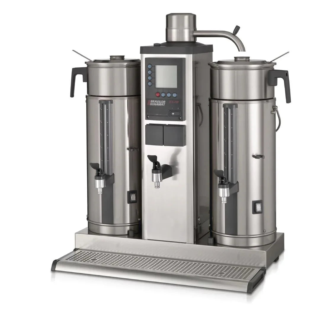 DC687-1P Bravilor B5 HW Bulk Coffee Brewer with 2x5Ltr Coffee Urns and Hot Water Tap Single Phase JD Catering Equipment Solutions Ltd