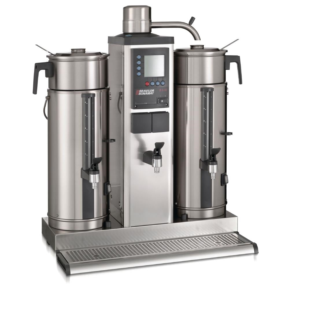 DC687-3P Bravilor B5 HW Bulk Coffee Brewer with 2x5Ltr Coffee Urns and Hot Water Tap Three Phase JD Catering Equipment Solutions Ltd