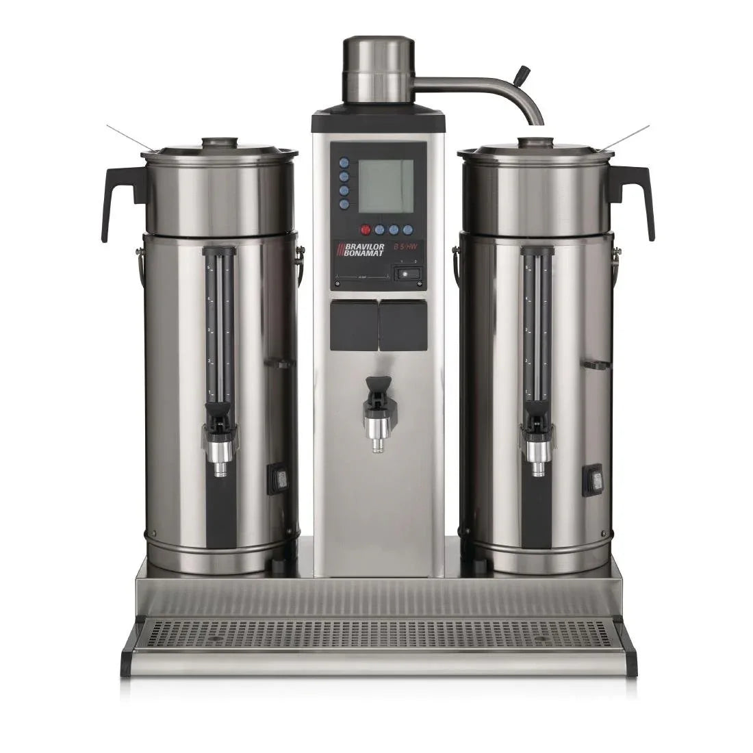 DC687-3P Bravilor B5 HW Bulk Coffee Brewer with 2x5Ltr Coffee Urns and Hot Water Tap Three Phase - JD Catering Equipment Solutions Ltd