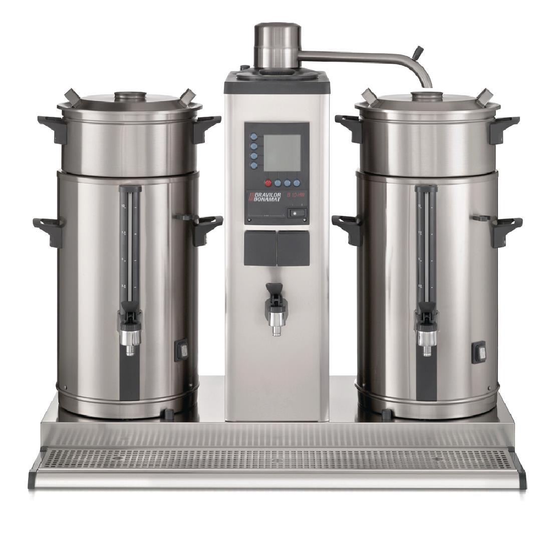 DC690-3P Bravilor B10 HW Bulk Coffee Brewer with 2x10Ltr Coffee Urns and Hot Water Tap 3 Phase JD Catering Equipment Solutions Ltd
