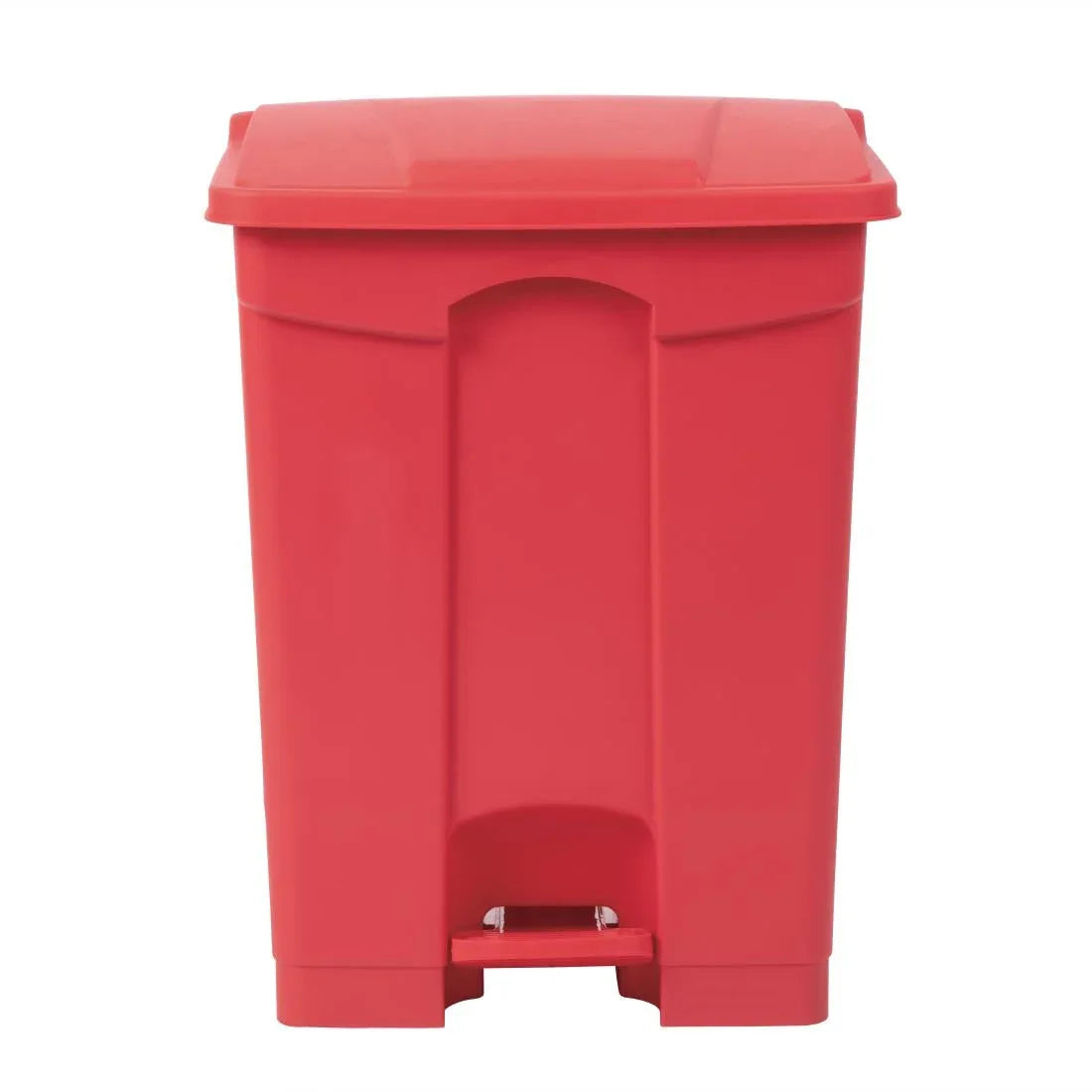 DC710 Jantex Kitchen Pedal Bin Red 65Ltr - JD Catering Equipment Solutions Ltd