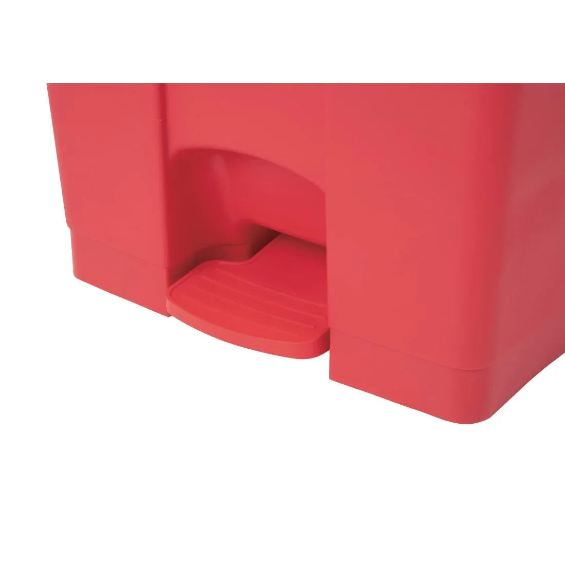 DC710 Jantex Kitchen Pedal Bin Red 65Ltr - JD Catering Equipment Solutions Ltd