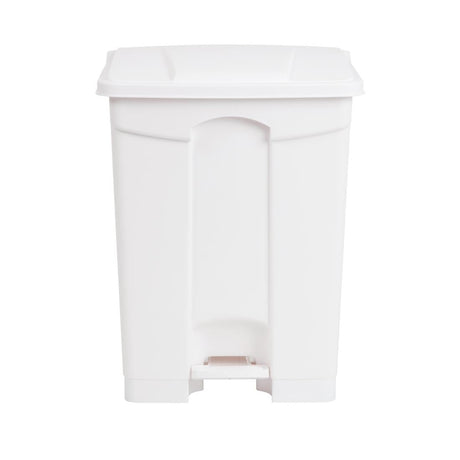 DC711 Jantex Kitchen Pedal Bin White 65Ltr JD Catering Equipment Solutions Ltd