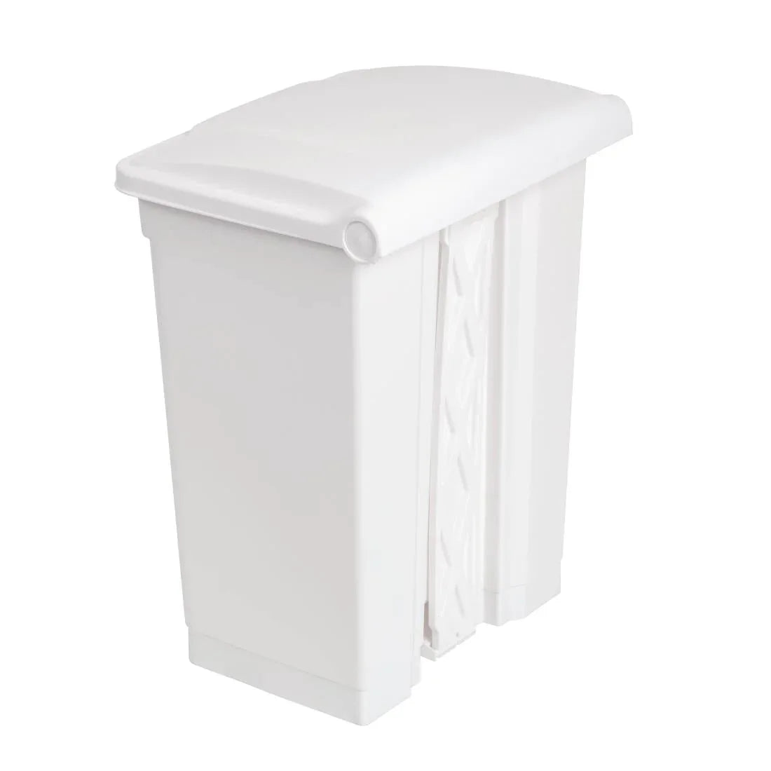 DC711 Jantex Kitchen Pedal Bin White 65Ltr - JD Catering Equipment Solutions Ltd