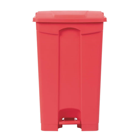 DC712 Jantex Kitchen Pedal Bin Red 87Ltr JD Catering Equipment Solutions Ltd