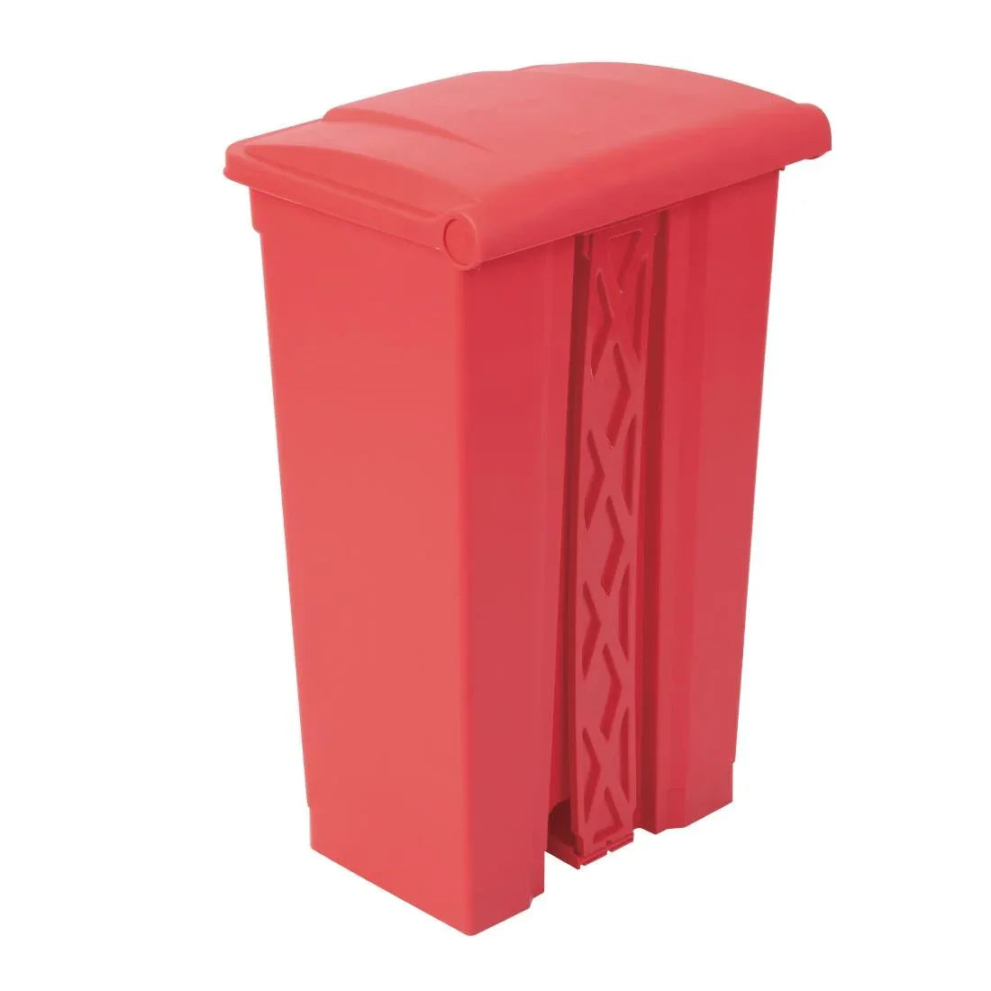 DC712 Jantex Kitchen Pedal Bin Red 87Ltr - JD Catering Equipment Solutions Ltd
