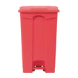 DC712 Jantex Kitchen Pedal Bin Red 87Ltr JD Catering Equipment Solutions Ltd