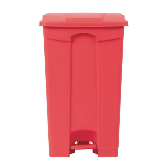 DC712 Jantex Kitchen Pedal Bin Red 87Ltr JD Catering Equipment Solutions Ltd