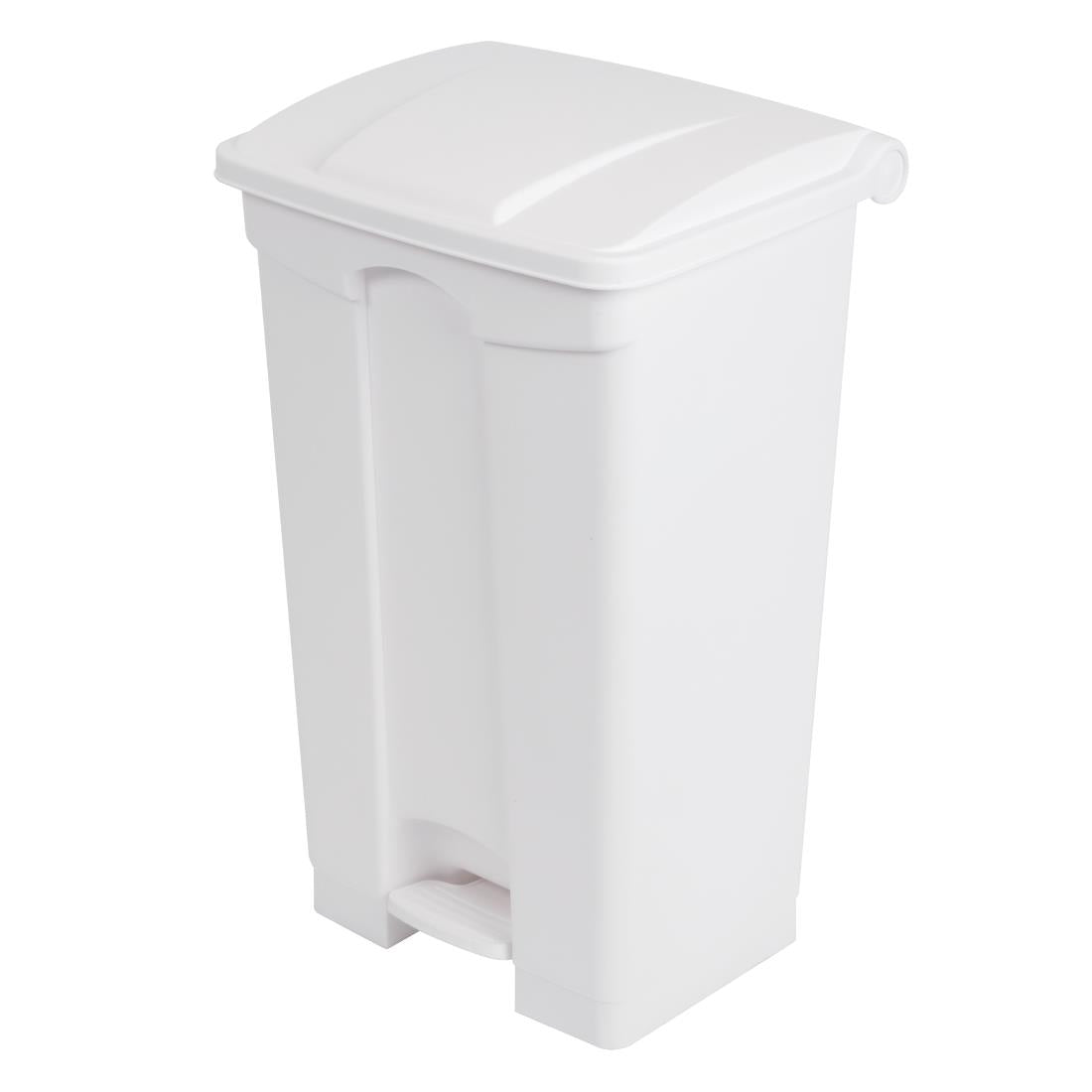 DC713 Jantex Kitchen Pedal Bin White 87Ltr JD Catering Equipment Solutions Ltd