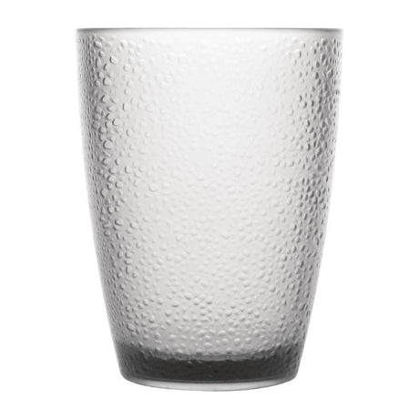 DC928 Kristallon Polycarbonate Tumbler Pebbled Clear 275ml (Pack of 6) JD Catering Equipment Solutions Ltd