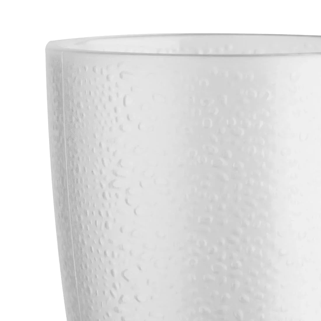 DC928 Kristallon Polycarbonate Tumbler Pebbled Clear 275ml (Pack of 6) - JD Catering Equipment Solutions Ltd