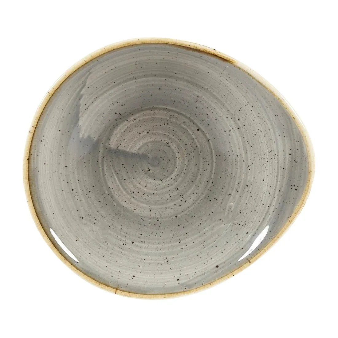 DC942 Churchill Stonecast Round Dishes Peppercorn Grey 160mm (Pack of 12) - JD Catering Equipment Solutions Ltd