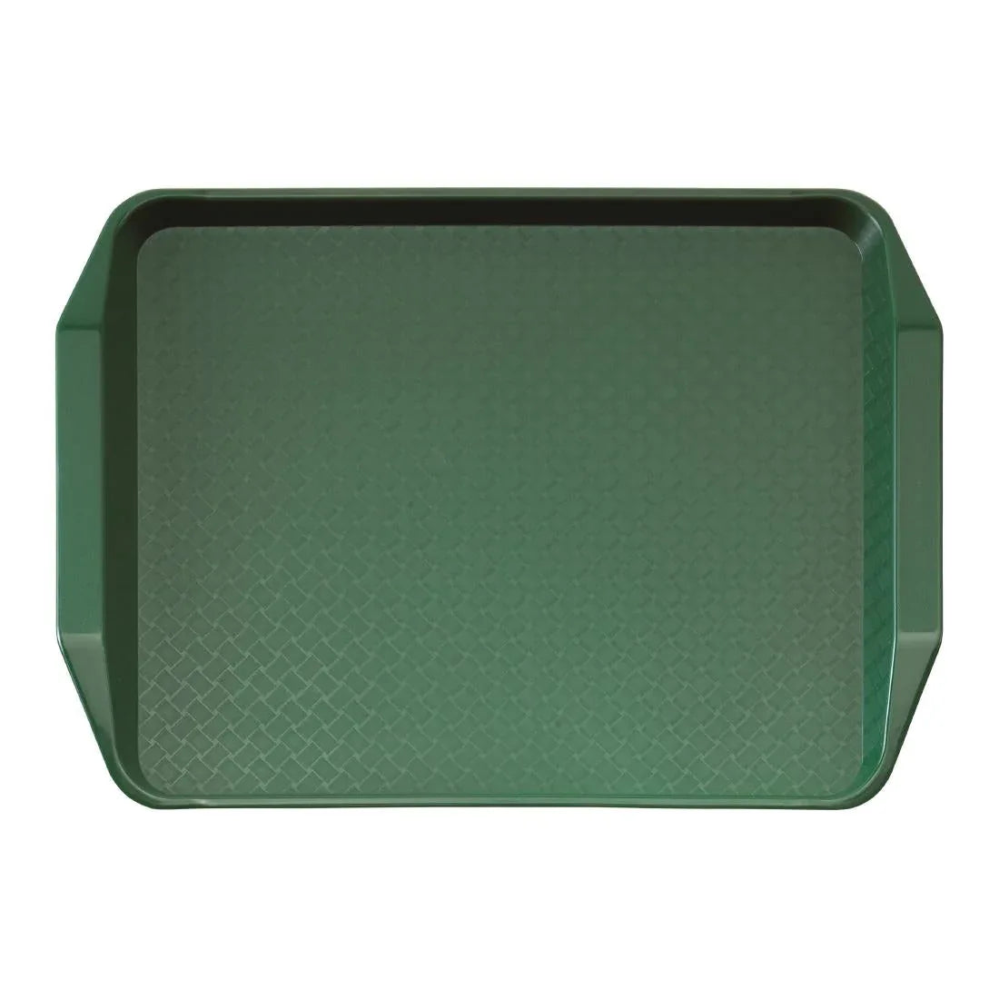 DE316 Cambro Polypropylene Handled Fast Food Tray Green 430mm JD Catering Equipment Solutions Ltd