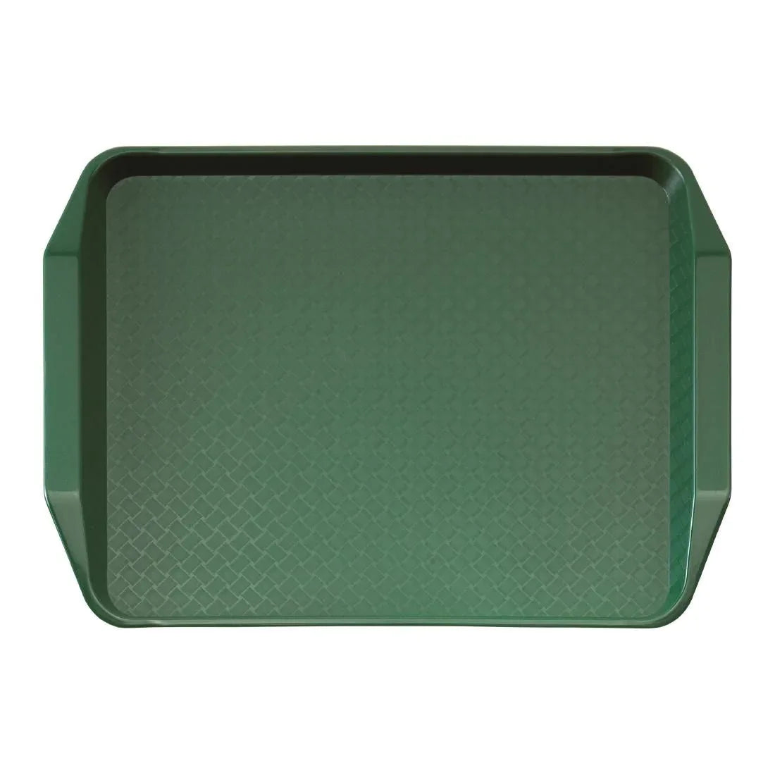 DE316 Cambro Polypropylene Handled Fast Food Tray Green 430mm JD Catering Equipment Solutions Ltd