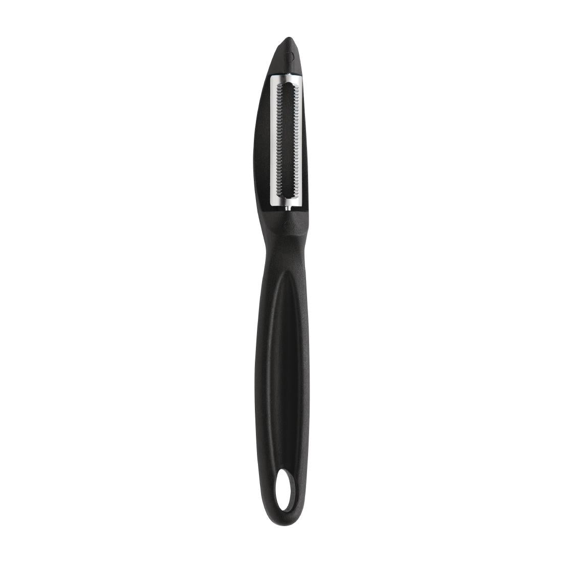DE374 Dick Serrated Peeler Black JD Catering Equipment Solutions Ltd