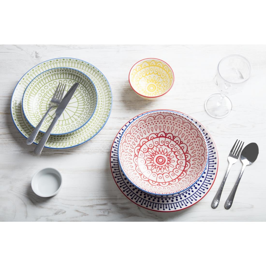 DE385 Olympia Tivoli Dessert Spoons (Pack of 12) JD Catering Equipment Solutions Ltd