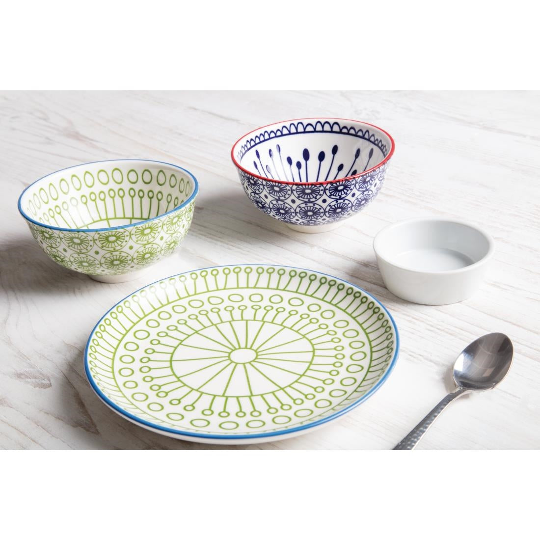 DE385 Olympia Tivoli Dessert Spoons (Pack of 12) JD Catering Equipment Solutions Ltd