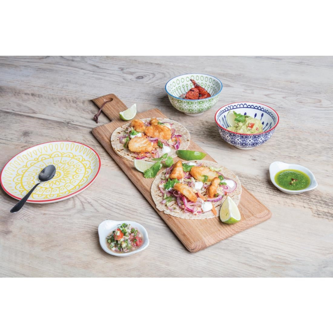 DE385 Olympia Tivoli Dessert Spoons (Pack of 12) JD Catering Equipment Solutions Ltd