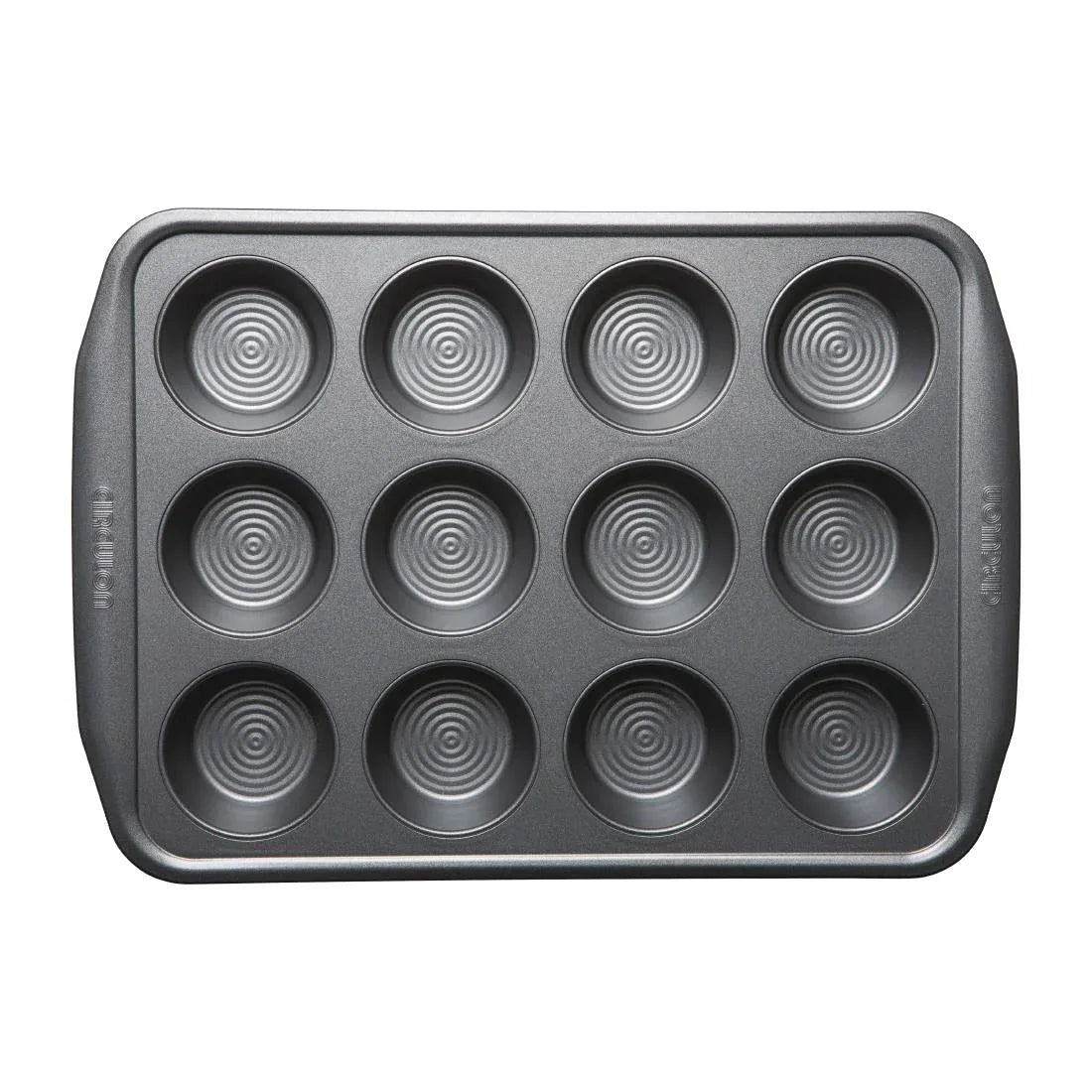 DE505 Circulon Carbon Steel Muffin Tin 12 Cup - JD Catering Equipment Solutions Ltd