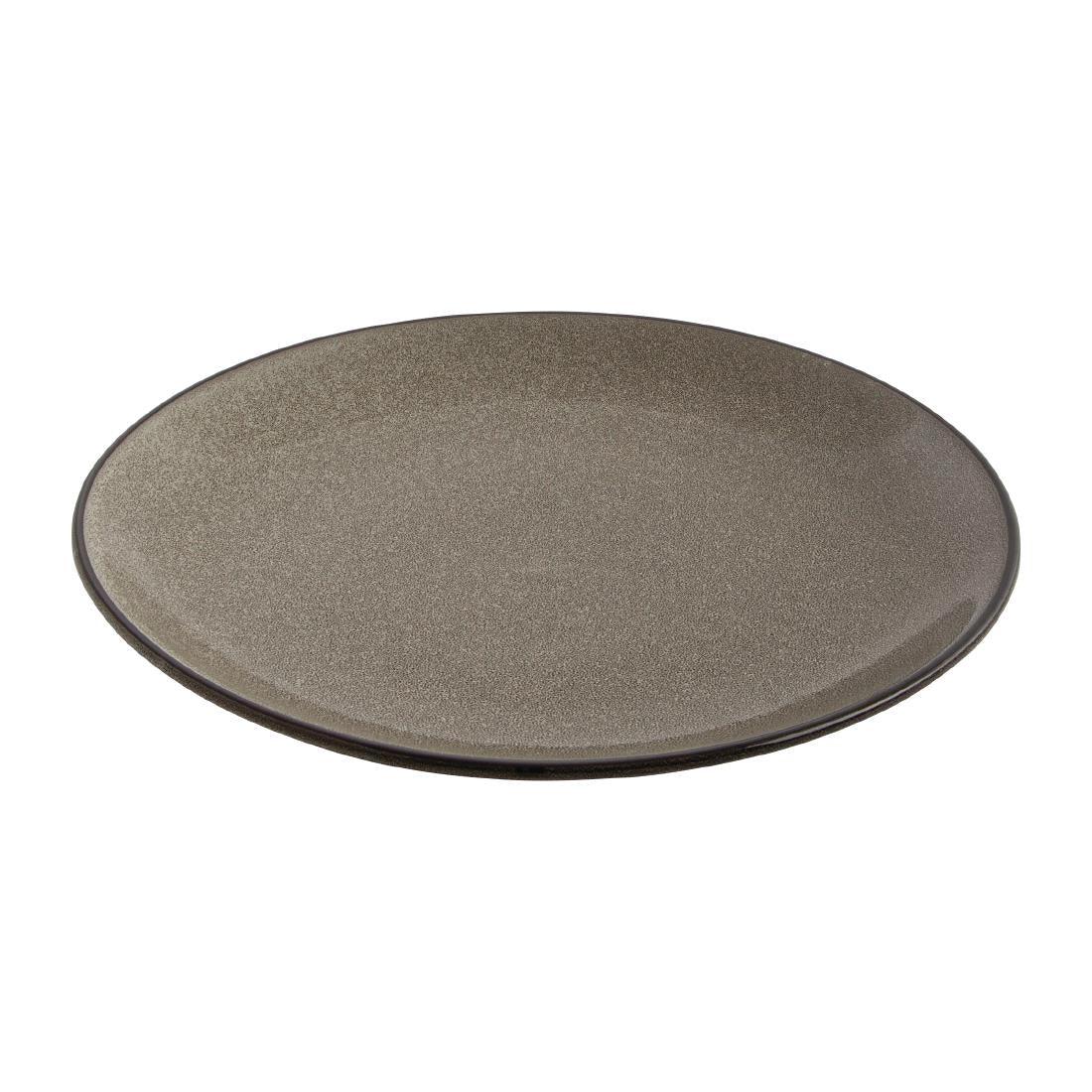 DF184 Olympia Mineral Coupe Plate 280mm (Pack of 4) - JD Catering Equipment Solutions Ltd