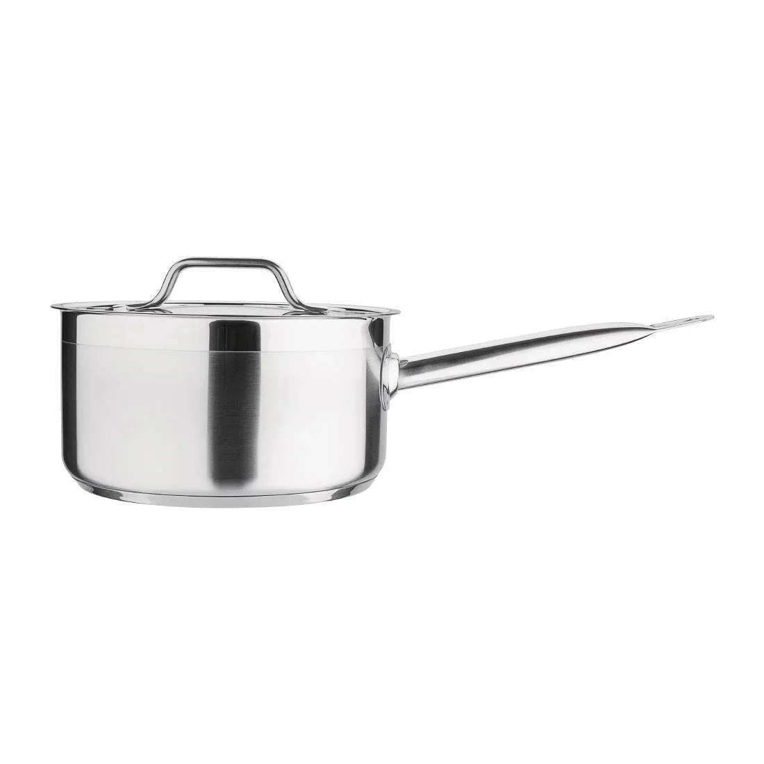 DF671 Nisbets Essentials Stainless Steel Saucepan 3000ml - JD Catering Equipment Solutions Ltd
