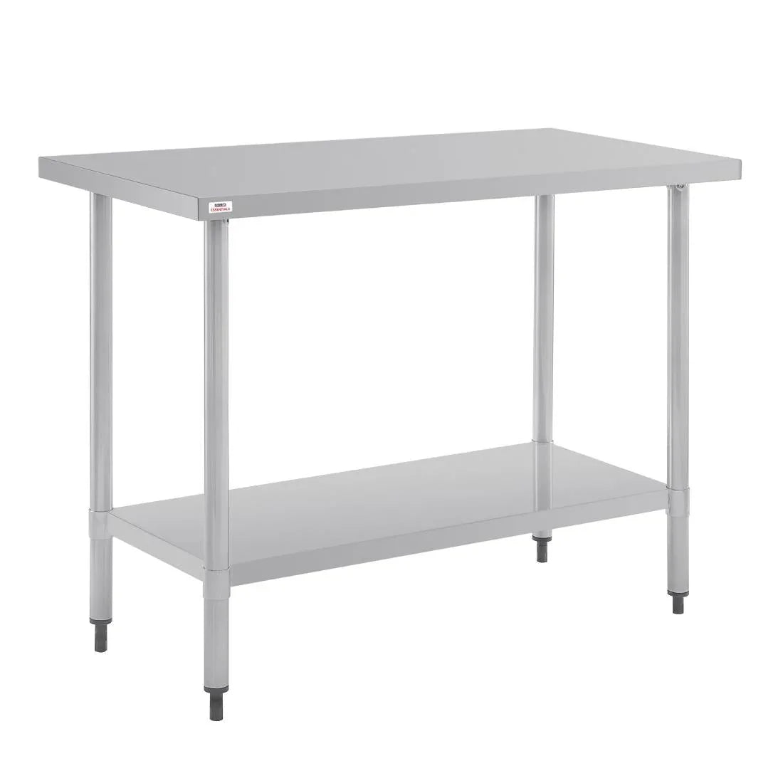 DF677 Nisbets Essentials Self Assembly Stainless Steel Table 1200 x 600mm - JD Catering Equipment Solutions Ltd