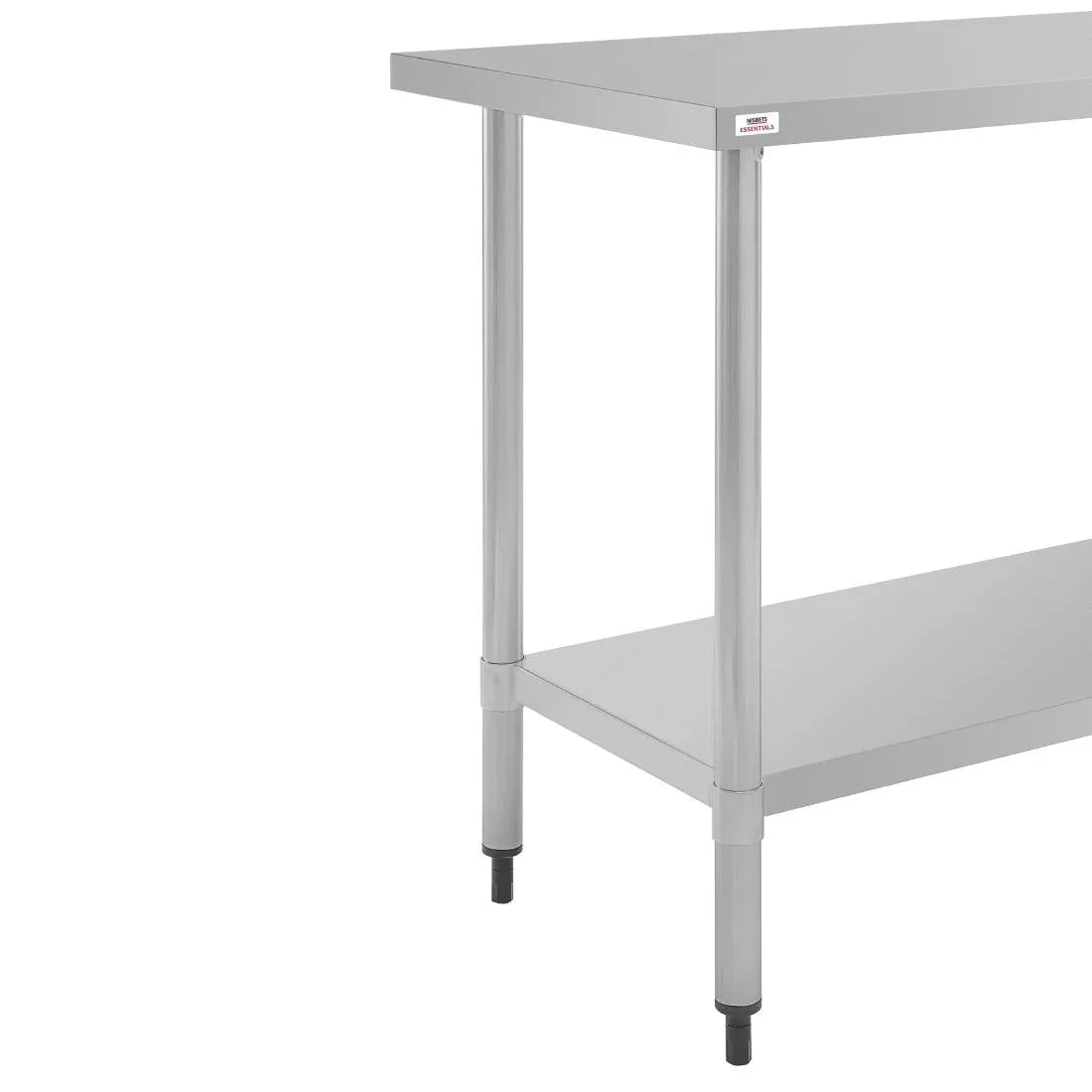 DF677 Nisbets Essentials Self Assembly Stainless Steel Table 1200 x 600mm - JD Catering Equipment Solutions Ltd