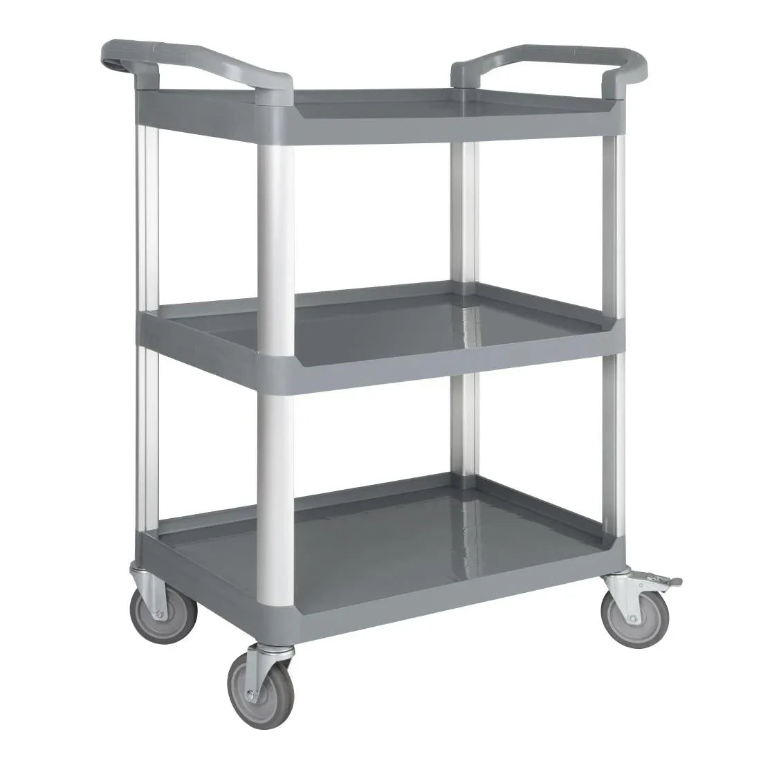DF678 Nisbets Essentials Polypropylene Compact Mobile Trolley - JD Catering Equipment Solutions Ltd