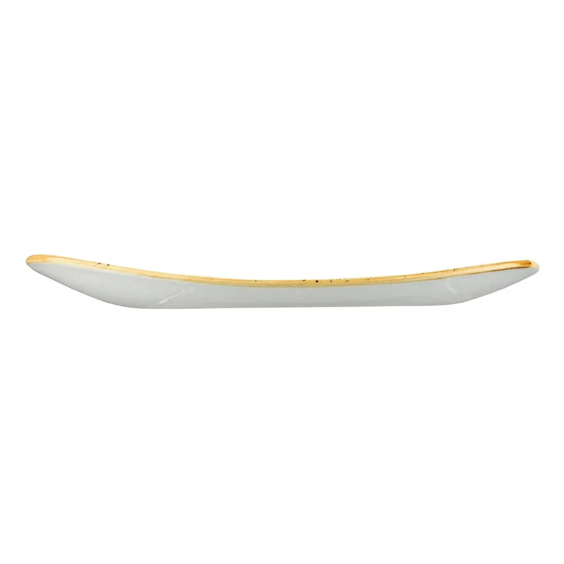 DF768 Churchill Stonecast Triangle Plate Cornflower Blue 311mm (Pack of 6) - JD Catering Equipment Solutions Ltd