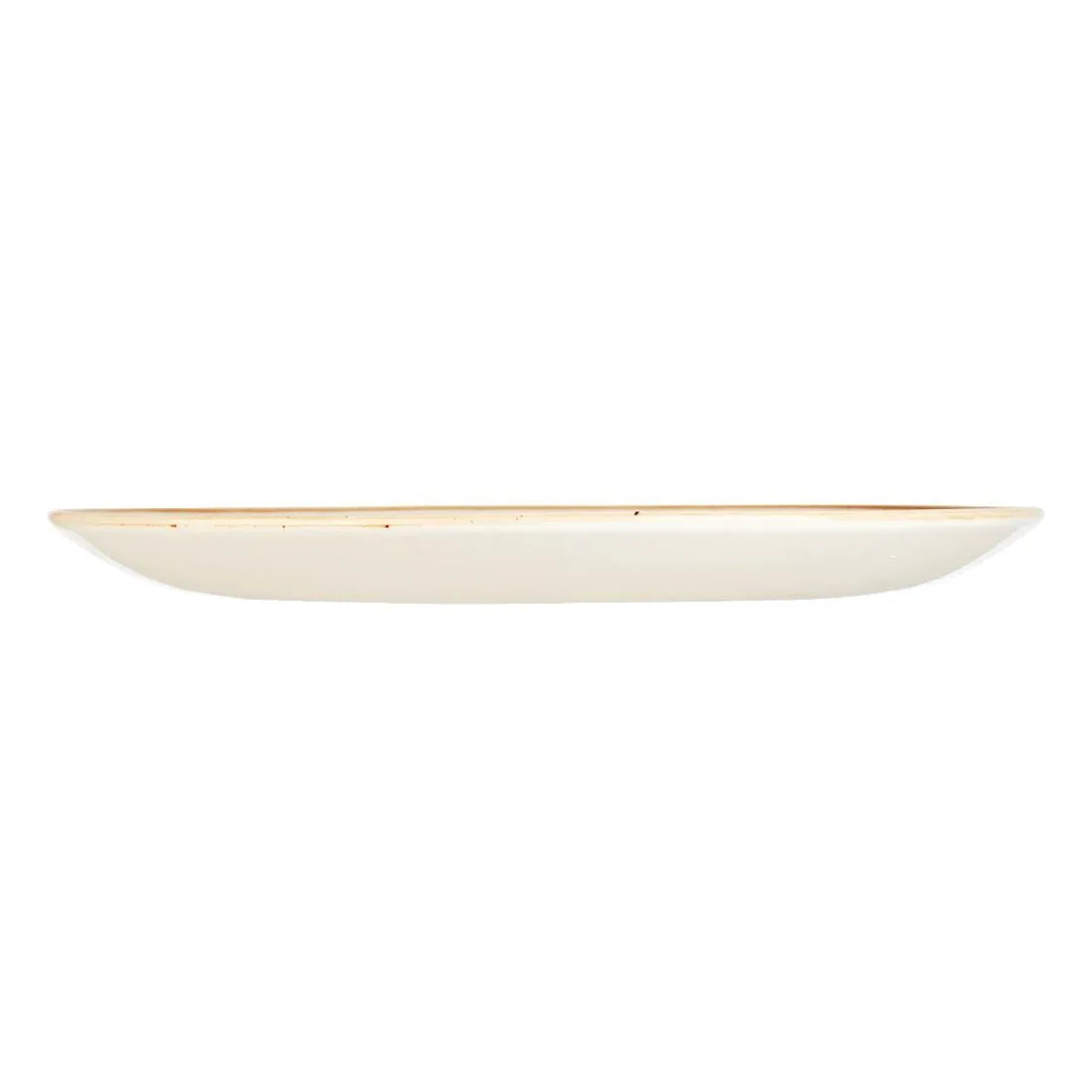 DF786 Churchill Stonecast Round Coupe Plate Mustard Seed Yellow 220mm (Pack of 12) - JD Catering Equipment Solutions Ltd