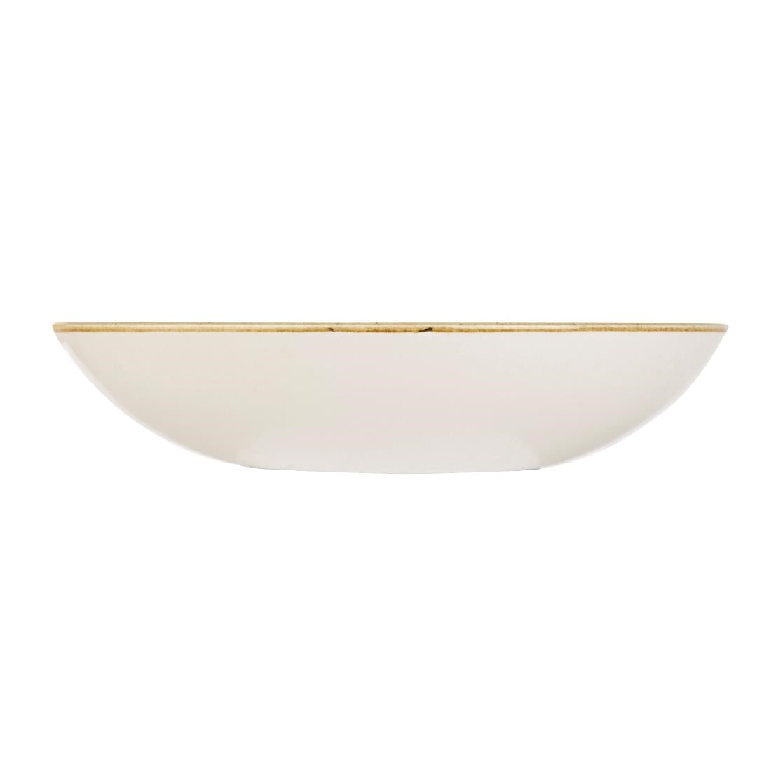 DF787 Churchill Stonecast Round Coupe Bowl Mustard Seed Yellow 248mm (Pack of 12) JD Catering Equipment Solutions Ltd