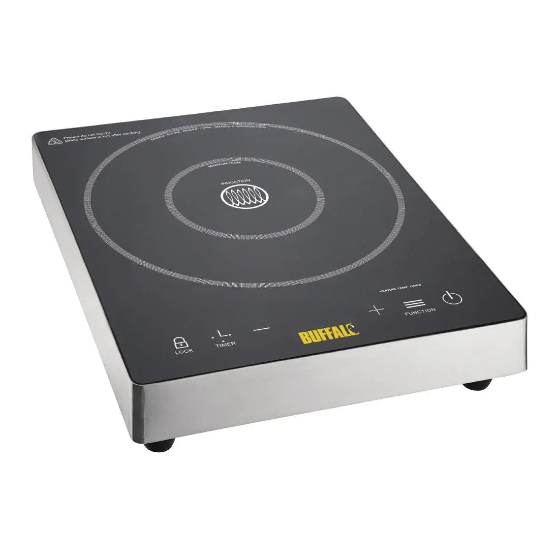 DF825 Buffalo Touch Control Single Induction Hob 3kW JD Catering Equipment Solutions Ltd