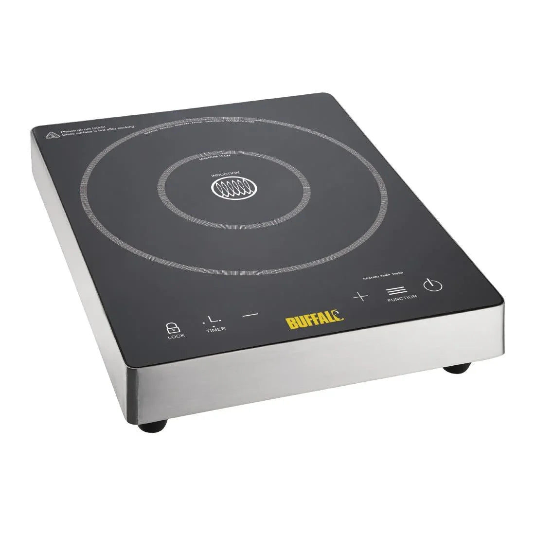 DF825 Buffalo Touch Control Single Induction Hob 3kW JD Catering Equipment Solutions Ltd