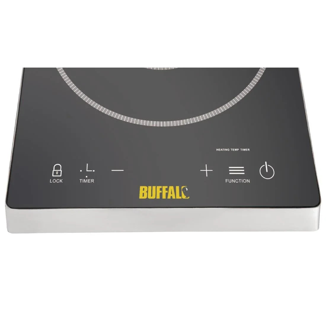 DF825 Buffalo Touch Control Single Induction Hob 3kW JD Catering Equipment Solutions Ltd