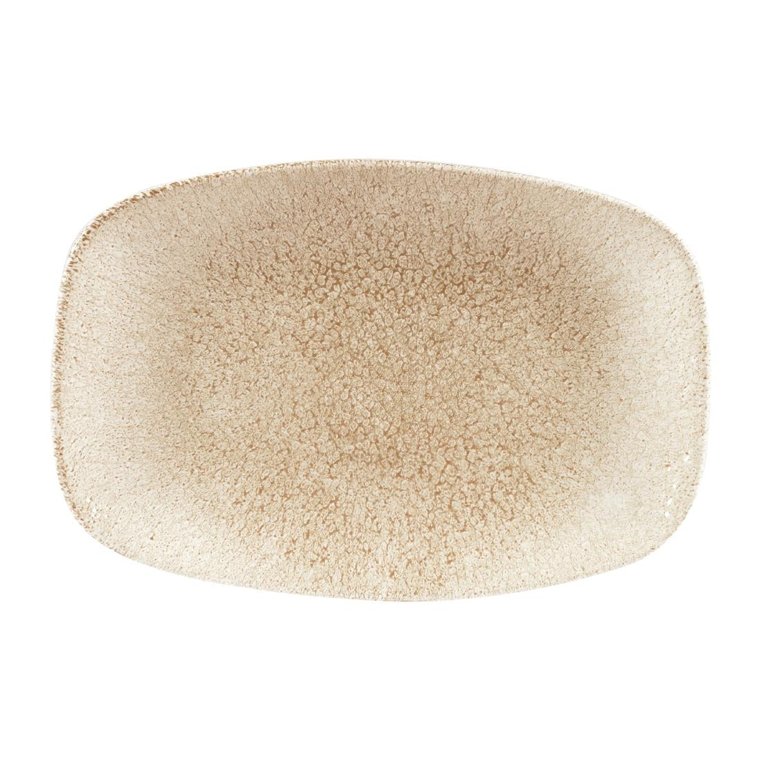 DF903 Churchill Raku Oblong Chef Plates Agate Grey 157 x 237mm (Pack of 12) JD Catering Equipment Solutions Ltd